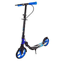 Самокат городской 2-х колесный Scooter Extreme SK2437(Blue) синий Salex Самокат міський 2-х колісний Scooter