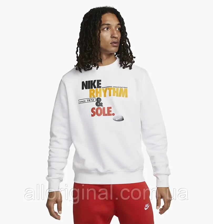 AllOriginal com ua Світшот Nike Sportswear White Dr8059-100 РОЗМІРИ ЗАПИТУЙТЕ, фото 1