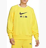 AllOriginal com ua Світшот Nike Sweatshirt M Nsw Air Ft Crew Yellow DQ4205-765 РОЗМІРИ ЗАПИТУЙТЕ, фото 2