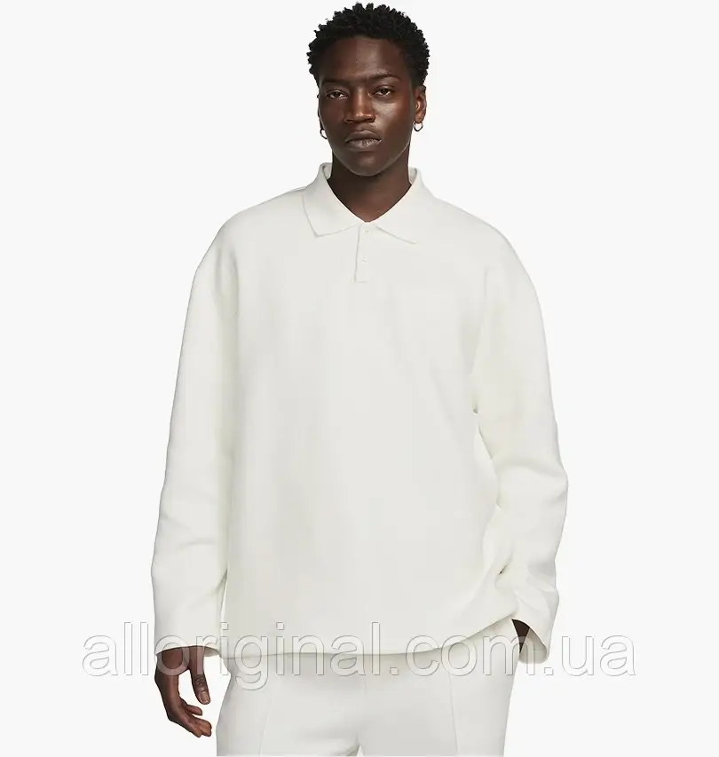 AllOriginal com ua Світшот Nike Tech Fleece Reimagined Herren-Poloshirt Beige FN3401-133 РОЗМІРИ ЗАПИТУЙТЕ, фото 1