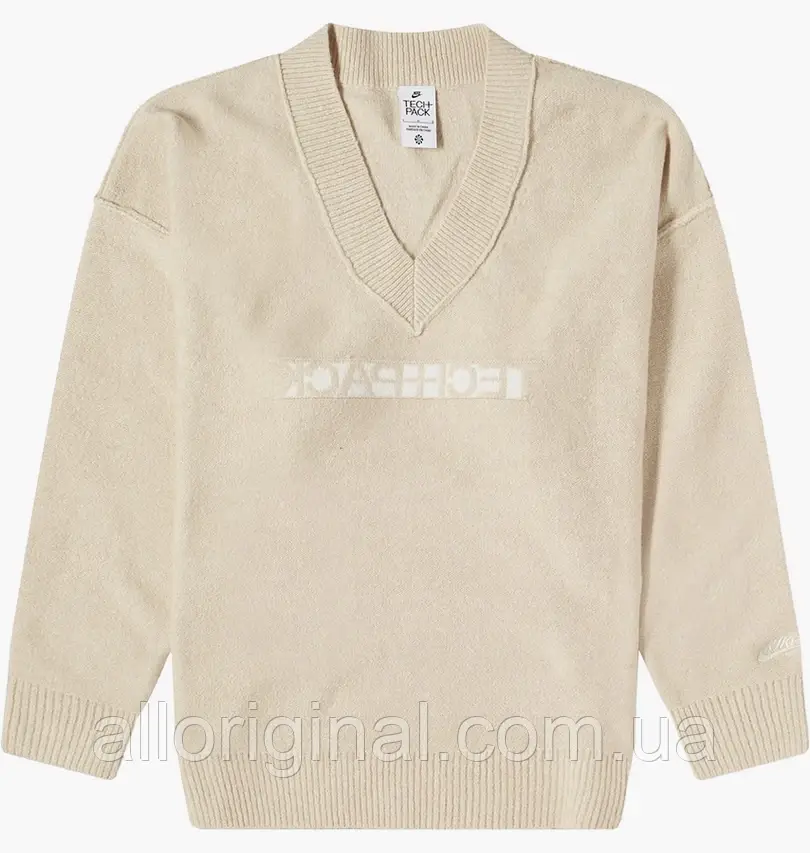 AllOriginal com ua Світшот Nike Tech Pack Engineered Knit Sweatshirt Beige FB7809-126 РОЗМІРИ ЗАПИТУЙТЕ, фото 1