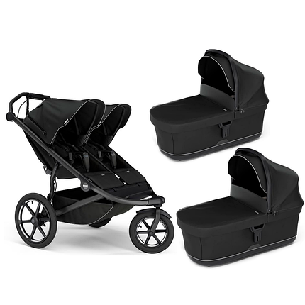 Коляска для двійнят 2в1 Thule Urban Glide 3 Double, фото 1