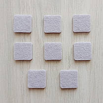 Самоклейні накладки для захисту підлоги та меблів Beige 20x20мм, h = 5 мм (8 в 1), фото 4