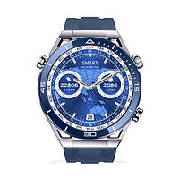 Умные электронные часы DT3 UltraMate Steel Blue мужские Seli Розумний електронний годинник DT3 UltraMate Steel