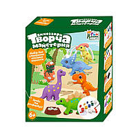 42965 Творческая мастерская Fun Game Динозавры, краски, формы, гипс, в коробке