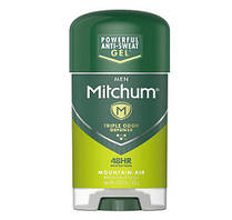 Гелевий дезодорант Чоловічий Mitchum Men Clear Gel Antiperspirant Deodorant Mountain Air 63 гр