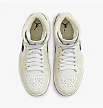 AllOriginal com ua Кросівки Nike Air Jordan 1 Mid Coconut Milk W White/Beige Bq6472-121 РОЗМІРИ ЗАПИТУЙТЕ, фото 4