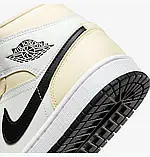 AllOriginal com ua Кросівки Nike Air Jordan 1 Mid Coconut Milk W White/Beige Bq6472-121 РОЗМІРИ ЗАПИТУЙТЕ, фото 8