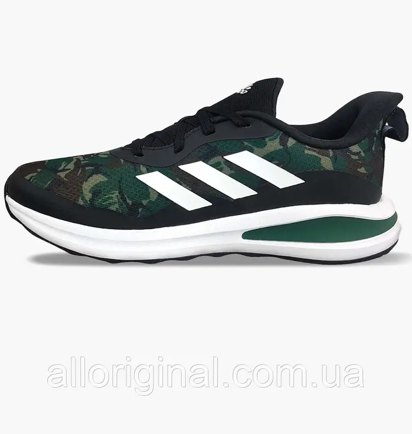 AllOriginal com ua Кросівки Adidas Fortarun K Black/Camo GV9466 РОЗМІРИ ЗАПИТУЙТЕ, фото 1
