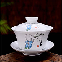 Гайвань, керамической гайвань, гайвань дзен и легкость 200мл посуда из трех предметов,чашки, крышечки и блюдца