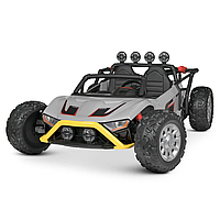 Детский электромобиль Джип Bambi Racer JS3168EBLR-11 (24V) Серый Seli Дитячий електромобіль Джип Bambi Racer