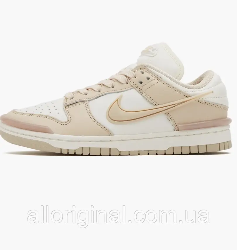 AllOriginal com ua Кросівки Nike Dunk Low Twist Beige/White DZ2794-102 РОЗМІРИ ЗАПИТУЙТЕ, фото 1