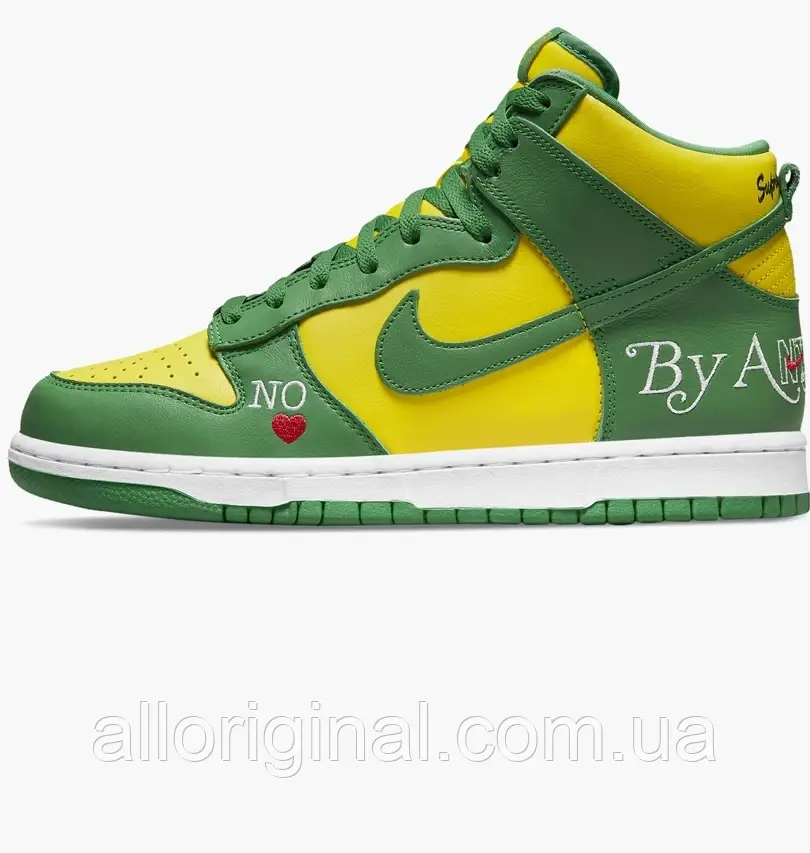 AllOriginal com ua Кросівки Nike Sb Dunk High Yellow/Green DN3741-700 РОЗМІРИ ЗАПИТУЙТЕ, фото 1