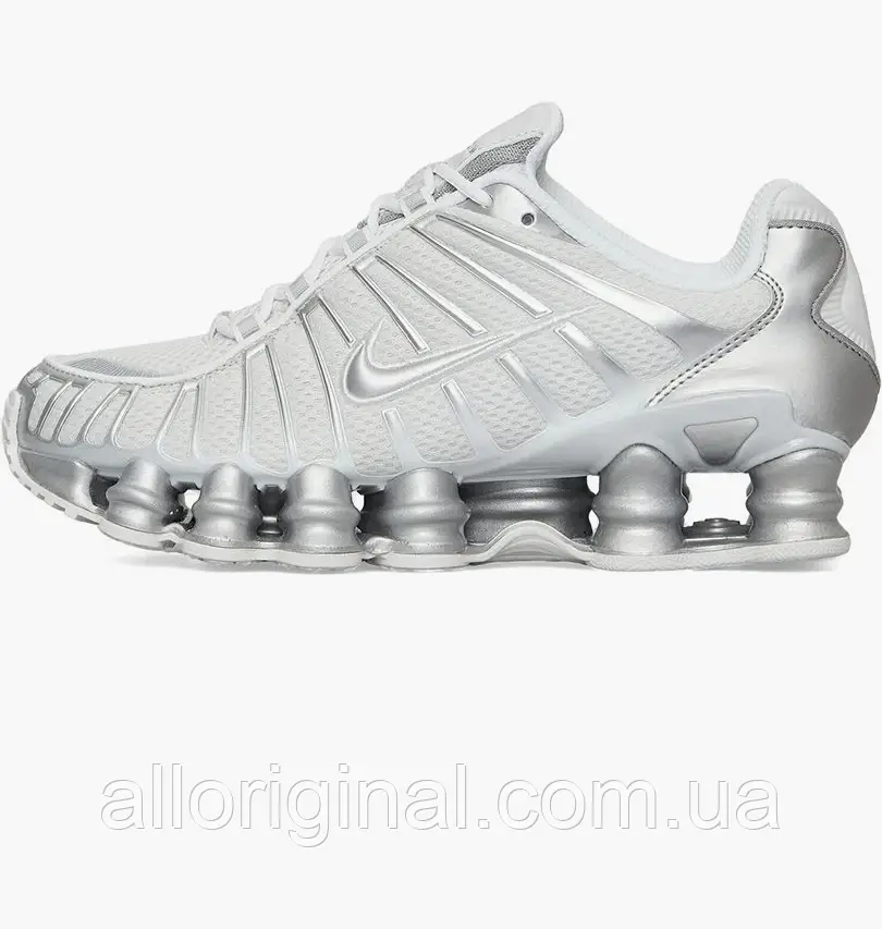 AllOriginal com ua Кросівки Nike Shox Tl Sneakers Platinum Tint White/Metallic HF1065-094 РОЗМІРИ ЗАПИТУЙТЕ, фото 1