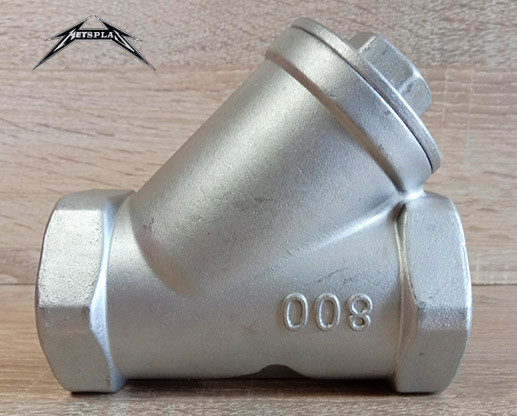 Фільтр нержавіючий У-подібний AISI 304 Ду 15 (1/2')