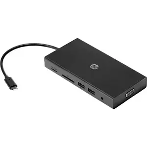 USB-хаб HP Travel USB C Multi Port Black (1C1Y5AA)