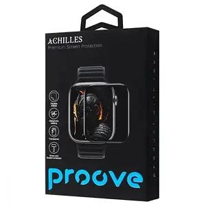 Захисне скло для смарт-годинника Proove Achilles для Apple Watch Series 7/8/9 41 mm Black