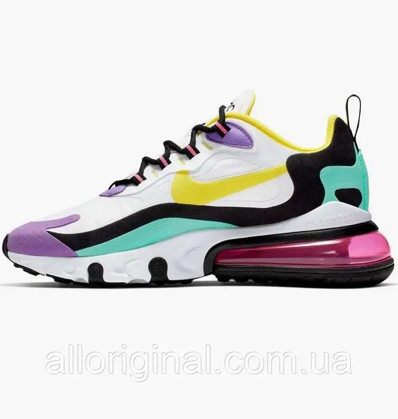 AllOriginal com ua Кросівки Nike Air Max 270 React Multicolor AT6174-101 РОЗМІРИ ЗАПИТУЙТЕ, фото 1