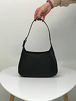 Итальянская кожаная женская сумка кросс-боди на плечо Vezze черная.