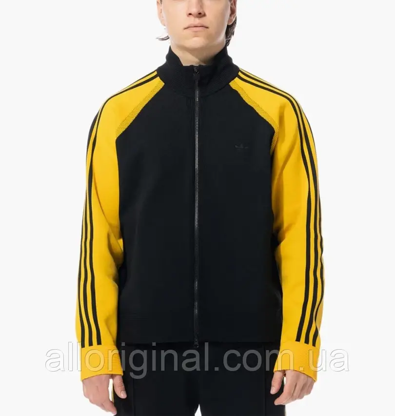 AllOriginal com ua Олімпійка Adidas X Wales Bonner Knit Tracksuit Black/Yellow IB3261 РОЗМІРИ ЗАПИТУЙТЕ