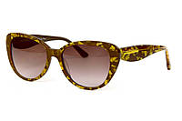 Коричневые брендовые очки женские очки солнцезащитные очки Dolce & Gabbana Seli Коричневі брендові очки жіночі