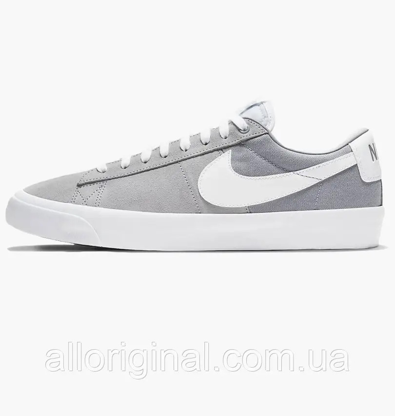 AllOriginal com ua Кросівки Nike M Sb Zoom Blazer Low Grey Dc7695-001 РОЗМІРИ ЗАПИТУЙТЕ, фото 1