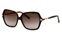 Женские брендовые очки фенди женские коричневые глазки Fendi Seli Жіночі брендові окуляри фенді жіночі