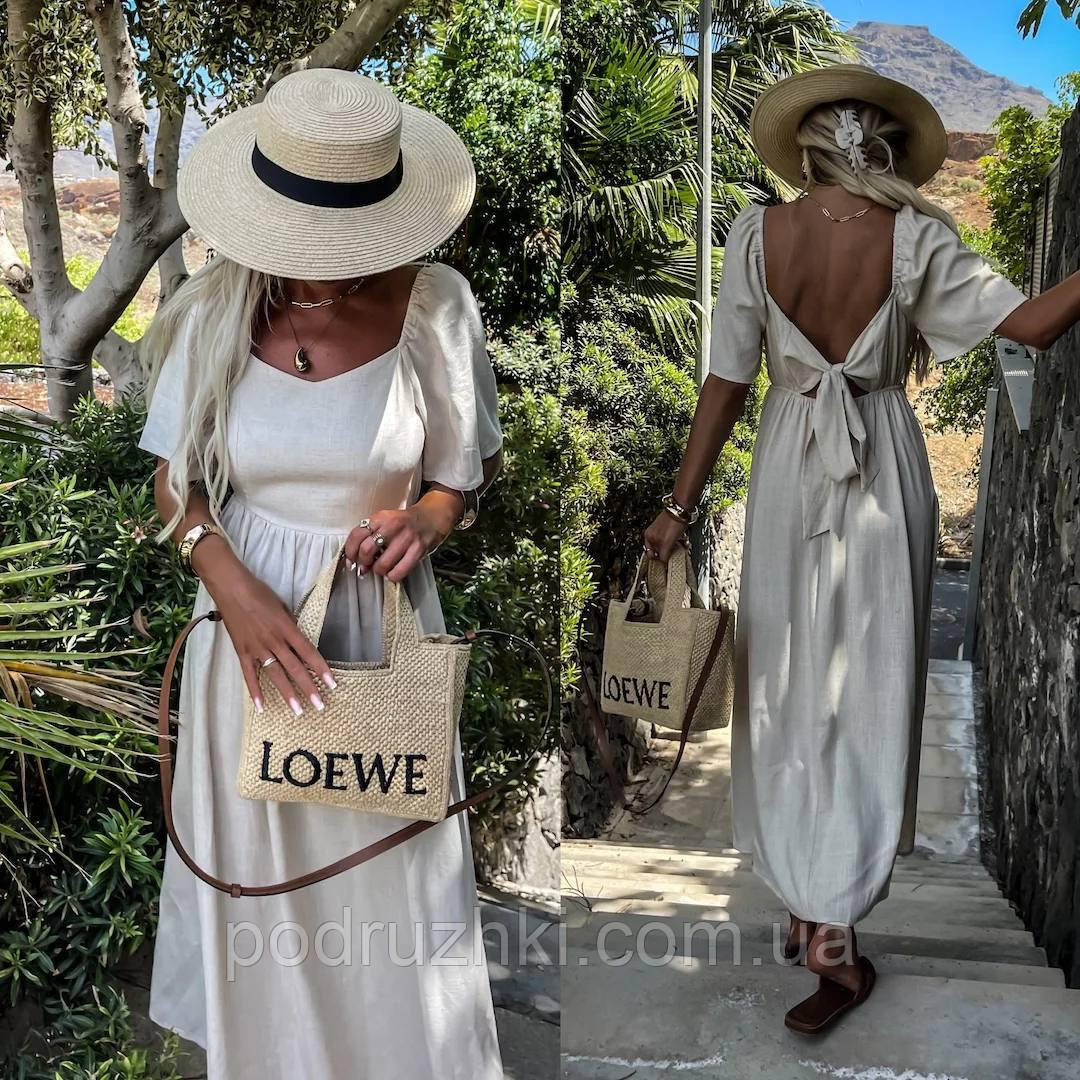 Жіноча Літня сукня сарафан Тканина американський креп Розміри S-M та L-XL, фото 1