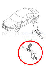 Датчик висоти підвіски Volkswagen Passat B6 B7 CC Tiguan Golf 1K0941273M, 1K0941273F, 1K0941273C в зборі задній, фото 5