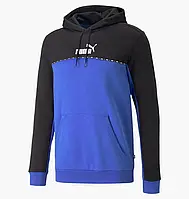 Urbanshop com ua Худі Puma Essentials Block Tape Blue/Black 673342-92 РОЗМІРИ ЗАПИТУЙТЕ