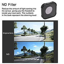 Нейтральний фільтр ND32 JUNE STAR для GoPro 9/10/11/12, фото 4