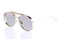 Золотые женские очки от солнца очки для женщин на лето Seli Золоті жіночі окуляри від сонця очки для жінок на