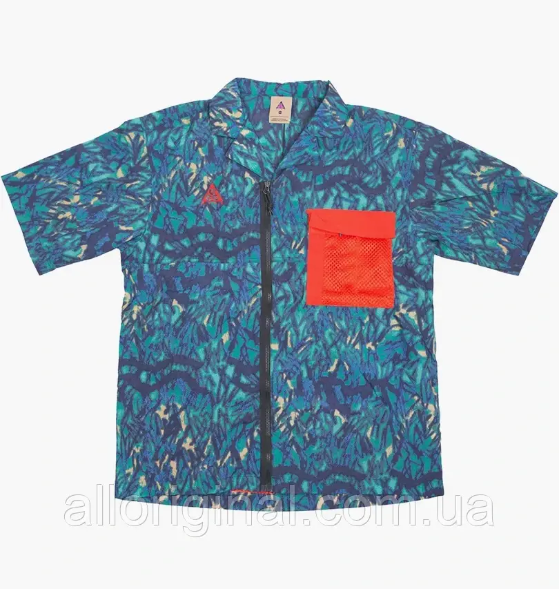 AllOriginal com ua Сорочка Nike M Nrg Acg Top Aop Short Sleeves Shirt Blue CD7636-405 РОЗМІРИ ЗАПІТУЙТЕ, фото 1