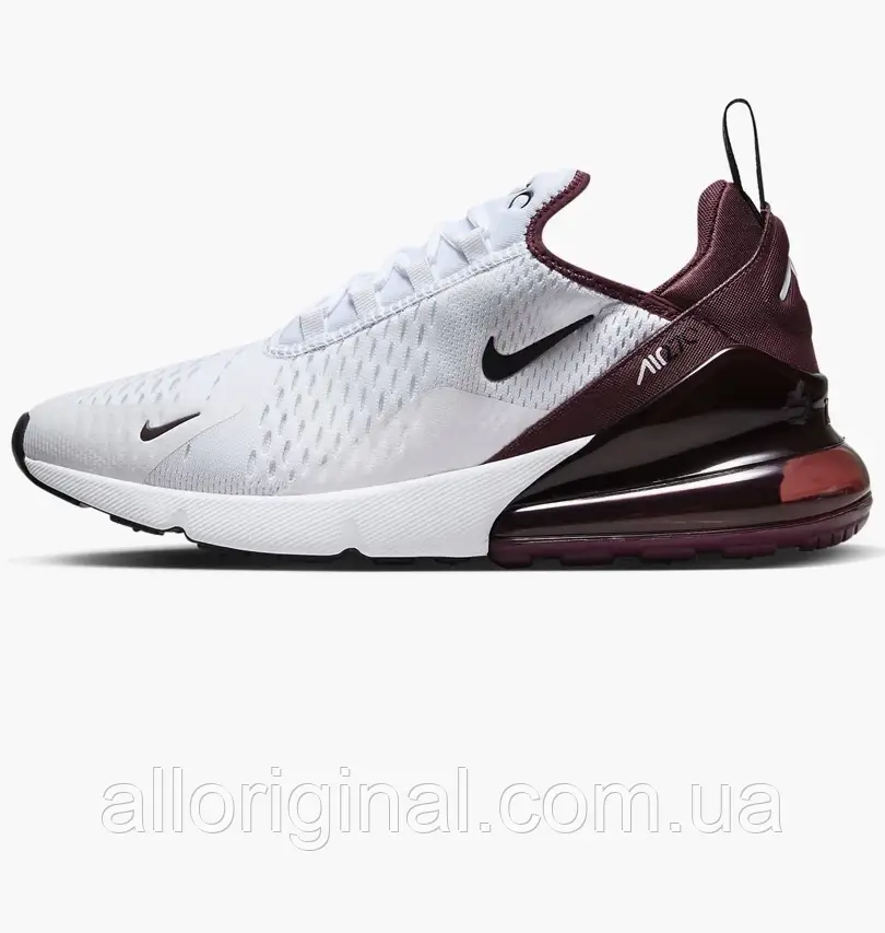 AllOriginal com ua Кросівки Nike Air Max 270 MenS Shoes White/Bordo FN6858-681 РОЗМІРИ ЗАПИТУЙТЕ, фото 1