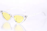 Іміджеві очки з жовтими лінзами для жінок окуляри для іміджу Seli