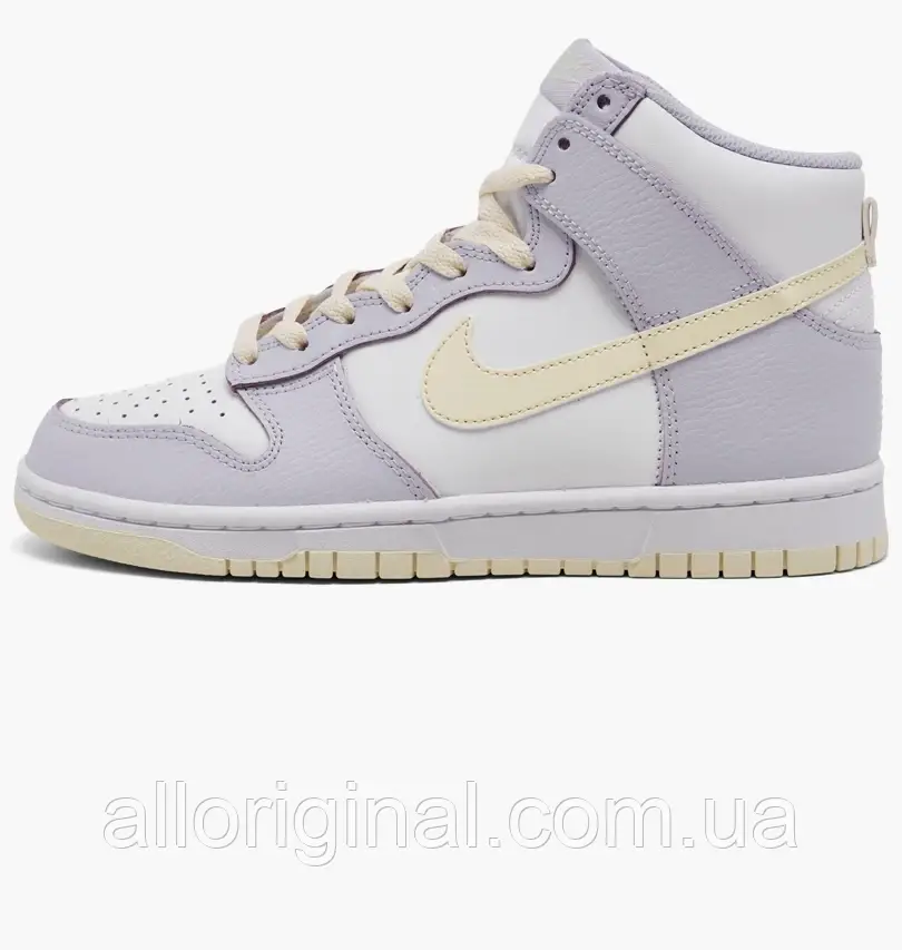 AllOriginal com ua Кросівки Nike Dunk High Retro Casual Shoes White/Violet FN3504-100 РОЗМІРИ ЗАПИТУЙТЕ, фото 1