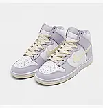 AllOriginal com ua Кросівки Nike Dunk High Retro Casual Shoes White/Violet FN3504-100 РОЗМІРИ ЗАПИТУЙТЕ, фото 3