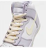 AllOriginal com ua Кросівки Nike Dunk High Retro Casual Shoes White/Violet FN3504-100 РОЗМІРИ ЗАПИТУЙТЕ, фото 4