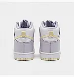 AllOriginal com ua Кросівки Nike Dunk High Retro Casual Shoes White/Violet FN3504-100 РОЗМІРИ ЗАПИТУЙТЕ, фото 5
