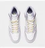 AllOriginal com ua Кросівки Nike Dunk High Retro Casual Shoes White/Violet FN3504-100 РОЗМІРИ ЗАПИТУЙТЕ, фото 6