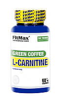 Жиросжигатель FitMax Green Coffee L-Carnitine, 60 капсул