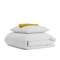 Детское постельное белье в кроватку MINI DOTS CS8 Cosas серый 110х140 см