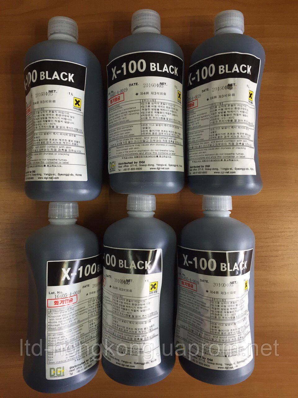 DGI INK X-100 масляні чорні чорнило для Xaar 128/40 і Xaar 500