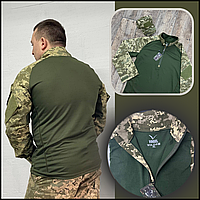 Тактическая штурмовая рубашка ubacs vogel пиксель убакс cool max военный, боевая рубашка огнеупорная M, Х Voїn