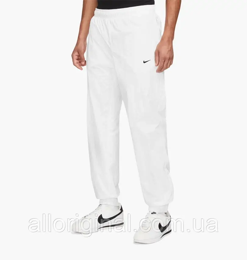 AllOriginal com ua Штани Nike Solo Swoosh Woven Track Pants White DQ6571-100 РОЗМІРИ ЗАПИТУЙТЕ, фото 1