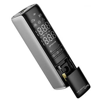 Автомобільний компресор від прикурювача 120W компактний з LED-ліхтарем Pump Assistant Lite (PPAL12010901)