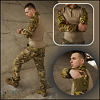 Тактическая рубашка убакс мультикам, камуфлированная рубашка ubacs для военных, мужские рубахи M Voїn