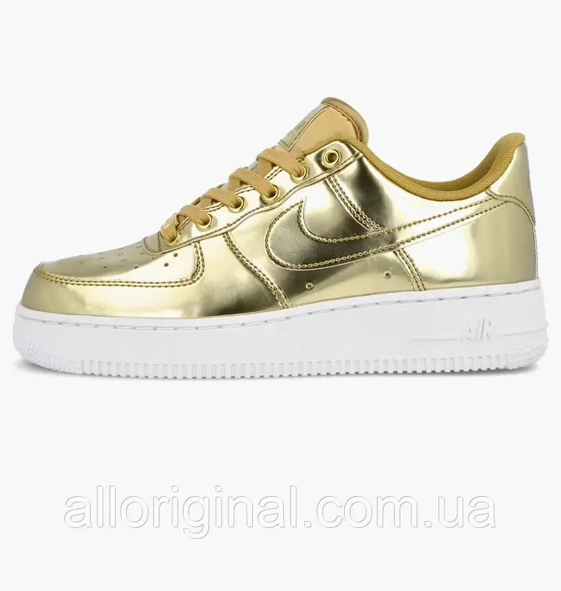 AllOriginal com ua Кросівки Nike Wmns Air Force 1 Sp Metallic/Yellow Cq6566-700 РОЗМІРИ ЗАПИТУЙТЕ, фото 1