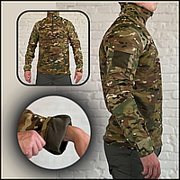 Военный зимний убакс флисовый мультикам из флиса, прочная тактическая кофта, тактическая и форменная одеж Voїn