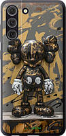 Силиконовый Чехол на Samsung Galaxy S21 FE Bronze kaws , Украина (Made in Ukraine)